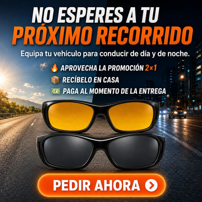 Pack 2×1 Gafas de Conducción Día y Noche