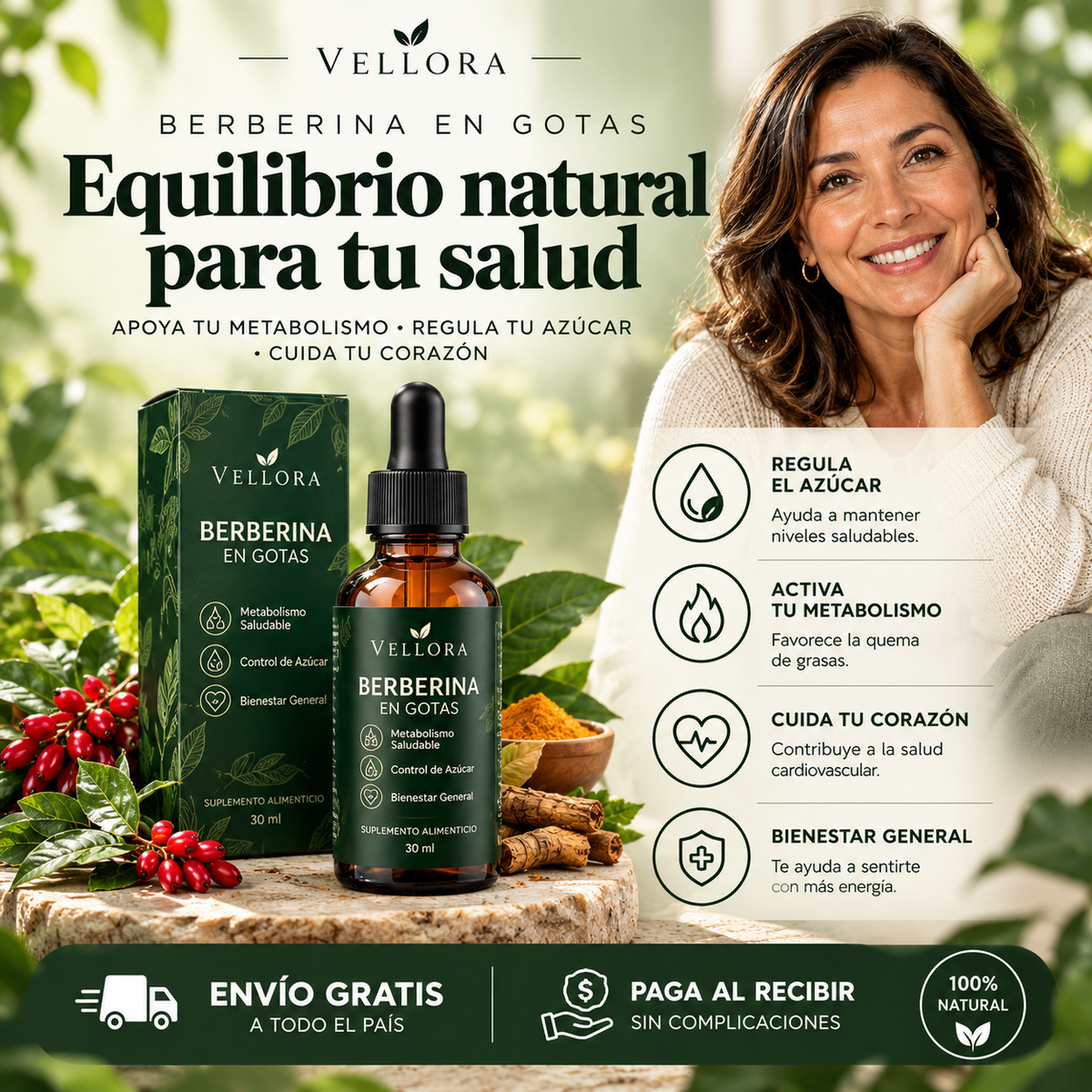 Gotas Líquidas para Regular La Glucosa | 30ml