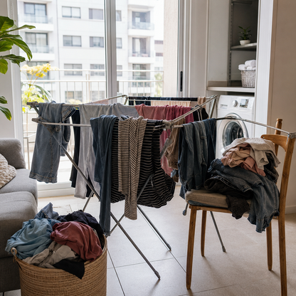 ✨ Tendedero de Ropa Retráctil de Pared | Más Espacio y Orden en tu Hogar