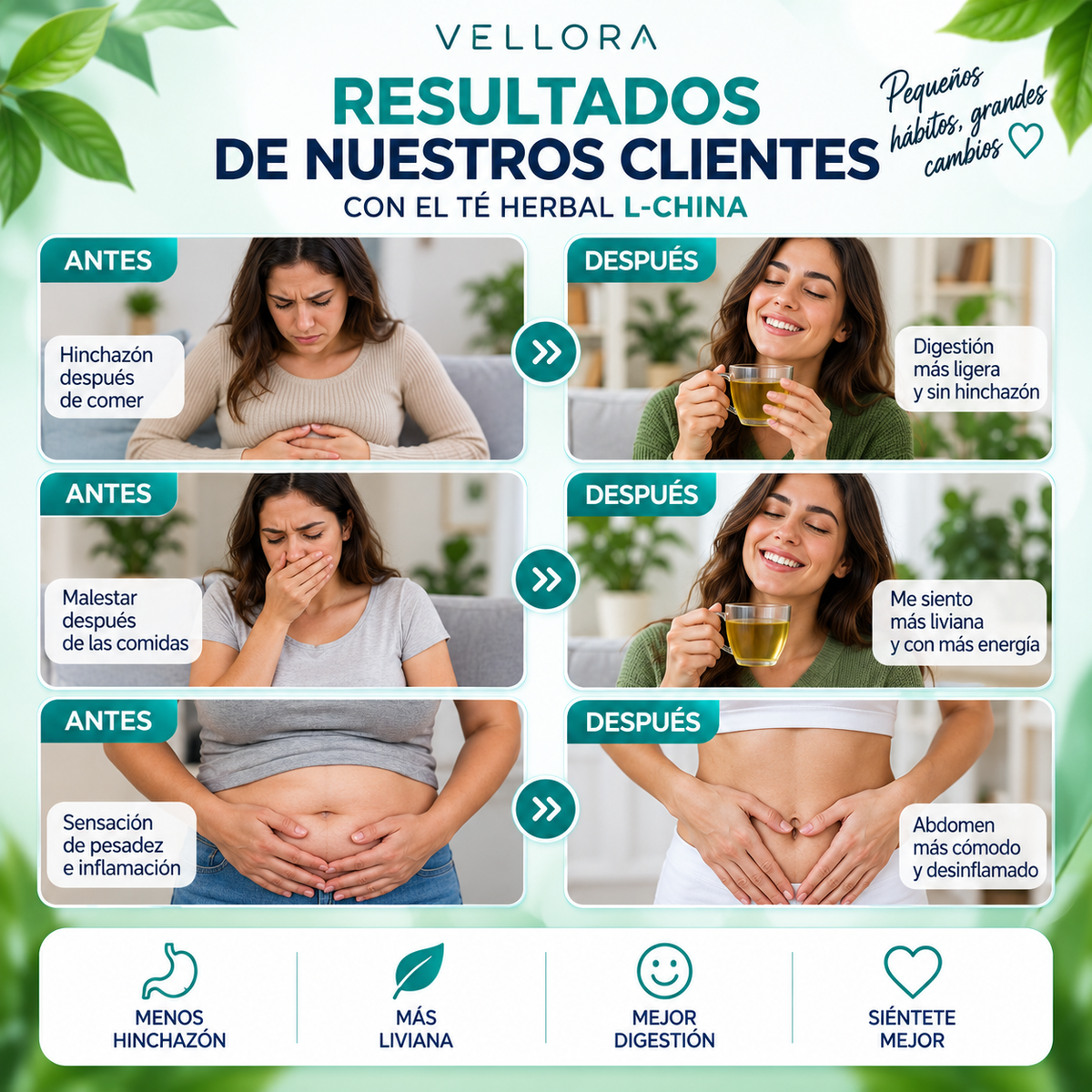 🌿 ¿Pesadez después de comer? Convierte una simple taza en tu momento diario de bienestar.