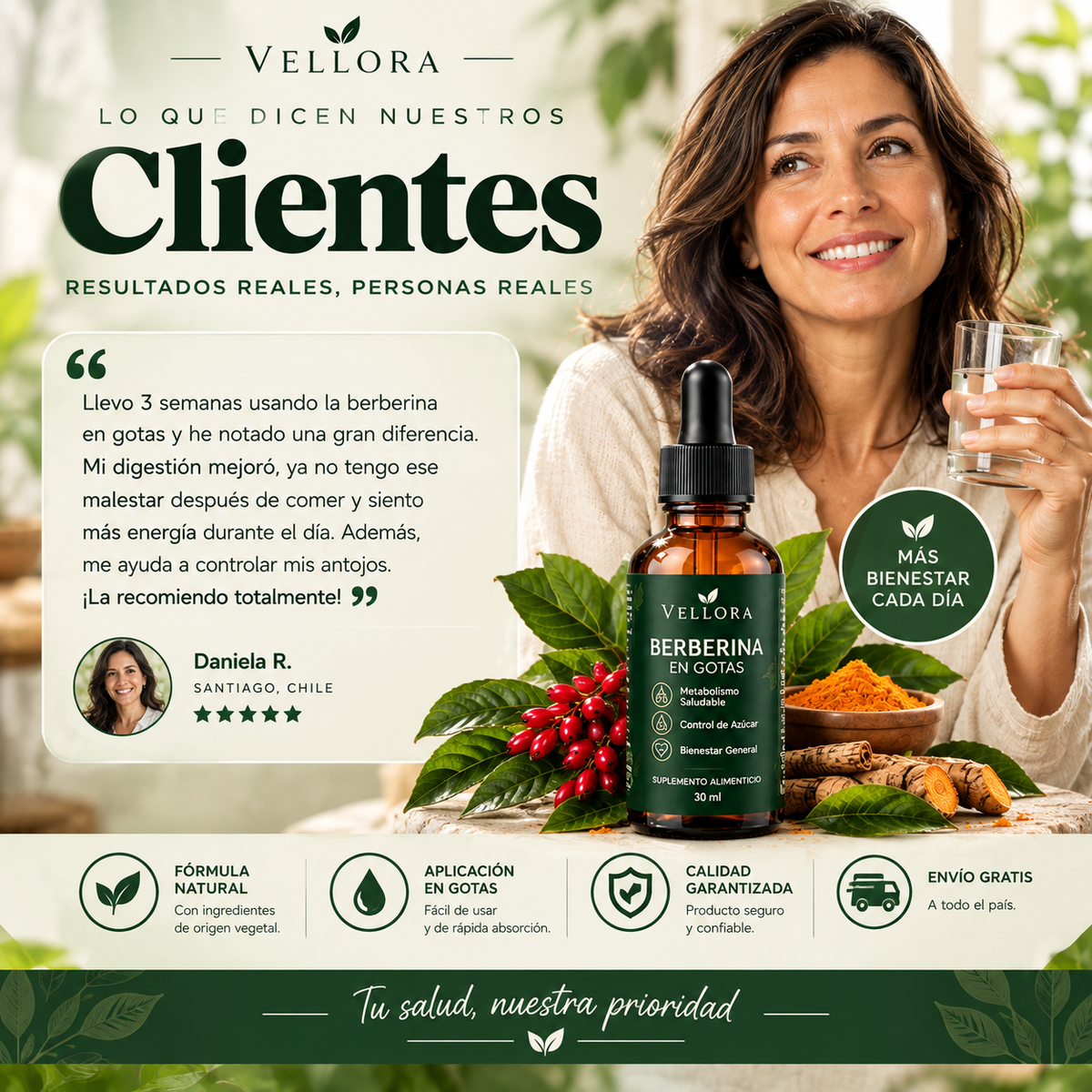 Gotas Líquidas para Regular La Glucosa | 30ml